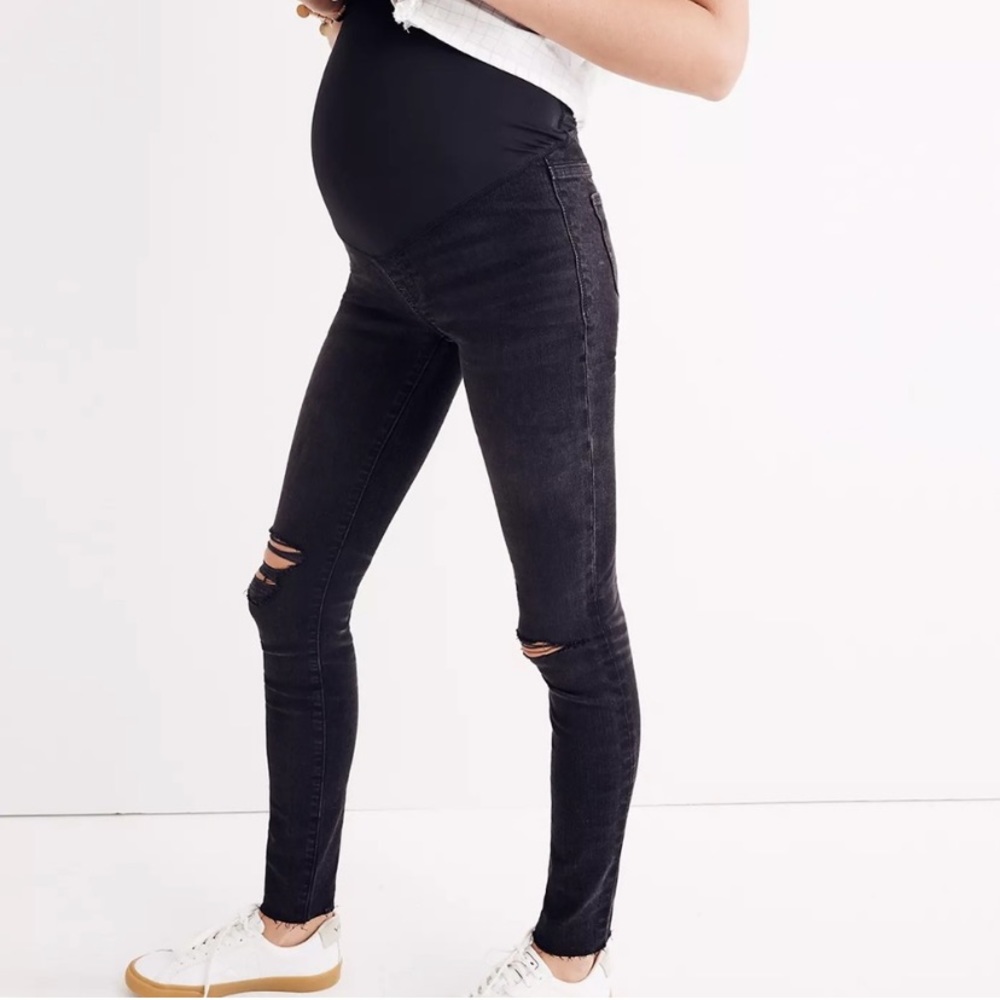 Madewell Over the Belly Maternity Skinny Jean 30